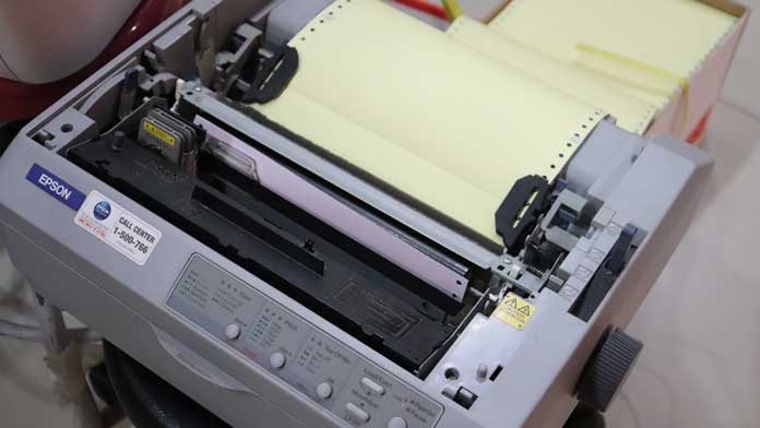 printer that has shutdown from overheating